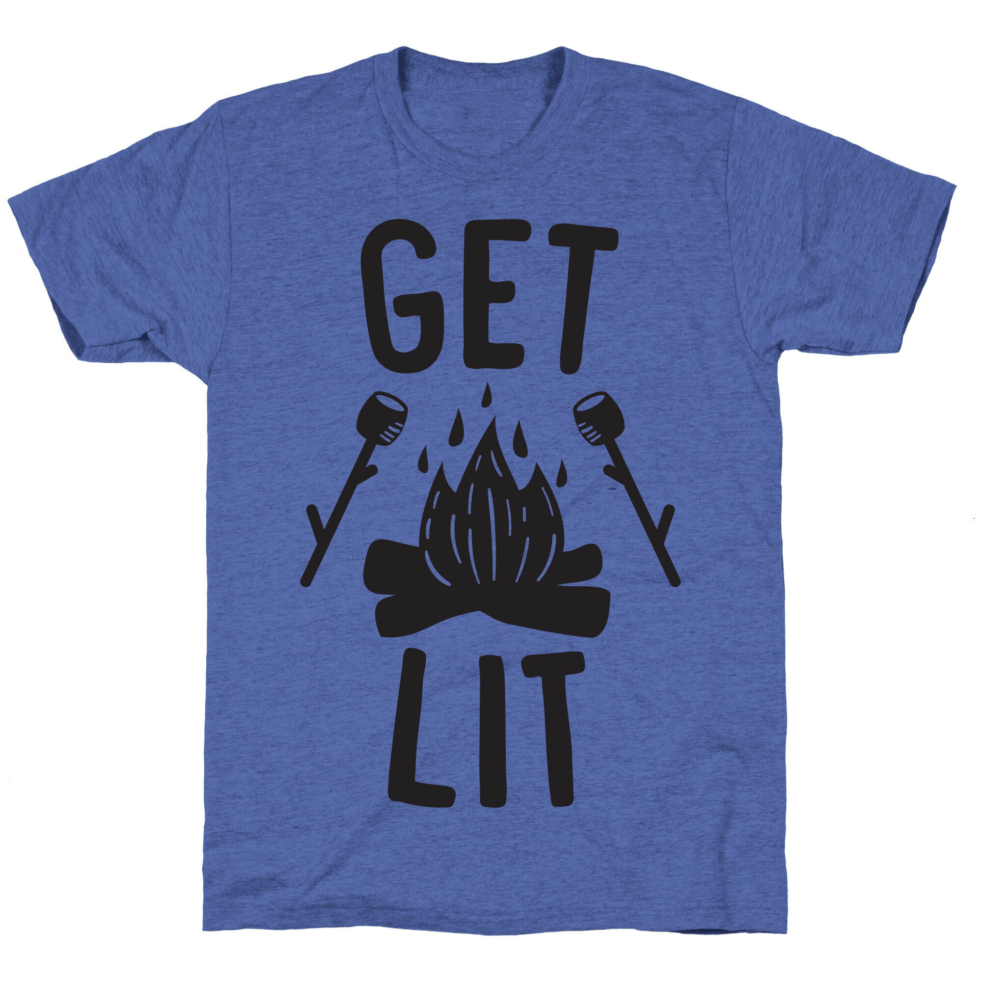 Get Lit - Campfire (CMYK) Unisex Triblend Tee